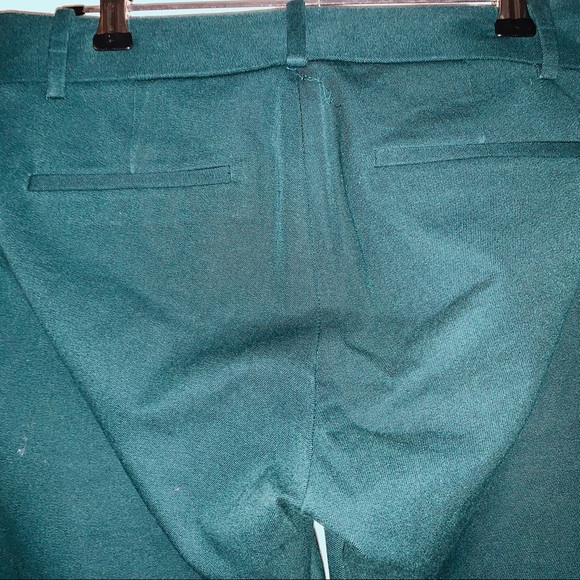 J Crew Green Slacks - Picture 5 of 7